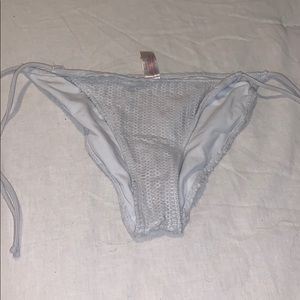 White swimsuit bottoms